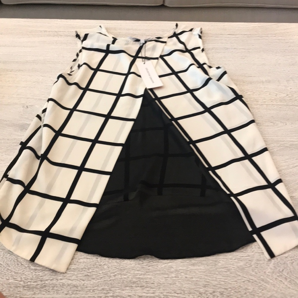 Nwt Split Back Top